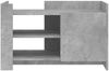 vidaXL Couchtisch Betongrau 80x50x50 cm Holzwerkstoff 848356 Bild 4