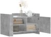 vidaXL Couchtisch Betongrau 80x50x50 cm Holzwerkstoff 848356 Bild 3