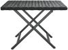 vidaXL Klapptisch Schwarz 45x35x32 cm Poly Rattan 362251 Bild 3
