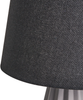 Tischlampe MONTAGUA Keramik Grau Bild 5
