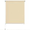 vidaXL Außenrollo 100 x 230 cm Cremeweiß 43449 Bild 2