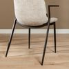 Bronx71 Esszimmerstuhl Trevi Stoff off white/braun Bild 3