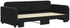 vidaXL Tagesbett Ausziehbar Schwarz 90x190 cm Samt 3196944 Bild 3