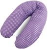 Amilian Stillkissen XXL 170 cm - Schwangerschaftskissen & Seitenschläferkissen mit Bezug, - Lagerungskissen - Nursing Pillow - Pregnancy Pillow, mit Füllung, Schlafkissen für Seitenlage - Körperkissen Bild 4