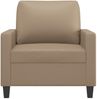 vidaXL Sessel Cappuccino-Braun 60 cm Kunstleder 359131 Bild 3