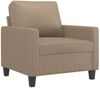 vidaXL Sessel Cappuccino-Braun 60 cm Kunstleder 359131 Bild 2