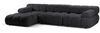 Micadoni Modulares Ecksofa Bellis 4-Sitzer Links Boucle Rolf Graphit Bild 2