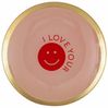 Giftcompany - Glasteller "Love Plates" Smile Dekoteller D 13cm Rosa 1061504012 Bild 3