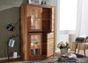 Vitrine Wild-/Zerreiche 95x42x150 natur geölt MONTREUX #102 Bild 4