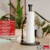 SO-TECH® Küchenrollenhalter Höhe 34 cm, stehend, mit Fixierarm, (1-St), Edelstahl gebürstet Bild 3