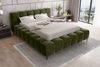 99rooms Cozy Polsterbett 160x200 cm Chenille APHRODITE Olive Bild 3