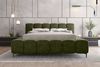 99rooms Cozy Polsterbett 160x200 cm Chenille APHRODITE Olive Bild 2