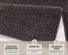 Kurzflor Teppich Pure Uni Anthrazit - 140x200x1,3cm Bild 4