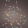 Spetebo LED-Lichterkette LED Draht Lichterkette 5 m - 100 LED, 100-flammig, Deko Beleuchtung für Außen mit 8 Funktionen Bild 2