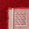 Carpettex 'Unicolor' Hochflor-Teppich, Höhe: 30 mm, Shaggy Langflor, Rot, 160 cm (Rund) Bild 3