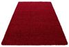 Carpettex 'Unicolor' Hochflor-Teppich, Höhe: 30 mm, Shaggy Langflor, Rot, 160 cm (Rund) Bild 4