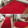 Carpettex 'Unicolor' Hochflor-Teppich, Höhe: 30 mm, Shaggy Langflor, Rot, 160 cm (Rund) Bild 2
