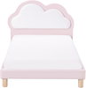 Kinderbett Wolke Samtstoff MAZOU 90 x 200 cm Rosa Bild 5