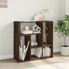 vidaXL TV-Schränke 2 Stk. Braun Eichen-Optik 75x30x50 cm Holzwerkstoff 840792 Bild 4