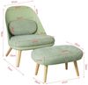 SoBuy FST63-GR Relaxsessel, Kunststoff, Lackiert, Grün, 67 x 45 x 57 cm Bild 3