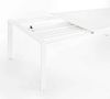 Gartentisch Ronoko aus Aluminium, modern und ausziehbar, weiß, für 8–10 Personen Bild 5