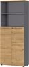 Aktenschrank AGENDA Graphit/Grandson-Eiche Dekor Bild 2