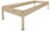 Stapelbett "Horst" 80 x 220 cm 44 cm Zirbe Holzbett Gästebett Massivholzbett Bild 3
