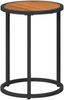 vidaXL Kaffeetisch Set 2 pcs Natürlich und Schwarz 55 x 55 x 45 cm 42026684 Bild 4