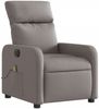 vidaXL Massagesessel Elektrisch Taupe Stoff 3206697 Bild 4
