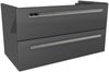 LANZET K1 Waschbeckenunterschrank 90 cm, Anthrazit Bild 1