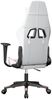 vidaXL Gaming-Stuhl Weiß und Rosa Kunstleder 3143673 Bild 5