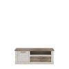 FORTE Duro TV-Unterschrank, Holzwerkstoff, Weiß/Beige/Braun, 139,6 x 52 x 52 cm Bild 2