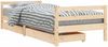vidaXL Kinderbett mit Schubladen 80x200 cm Massivholz Kiefer 834435 Bild 2