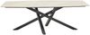 Gartentisch Concord Esstisch Terrassentisch 200x100x75cm sintered stone Anthrazit-Beige Bild 3