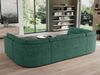 U-förmige Ecksofa, Bigsofa mit schlaffunktion, Wohnlandschaft XXL - MORBIDO U - Grün Stoff Bild 3