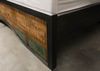 Bett Altholz 200x200 mehrfarbig lackiert INDUSTRIAL #111 Bild 4