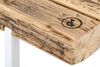 Sitzbank Altholz 01 M 117 x 40 x 45 weiß Bild 2