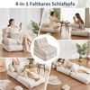 LITBIRD Schlafsofa faltbar, 4-in-1 Multifunktionssofa, Sitzsack-Sofa, Relaxsessel, 1 Teile, Spielsofa & Gästebett für kleine Räume Bild 3