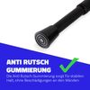 Verstellbare Vorhangstange - Spannstange zum Klemmen Schwarz Ø10/13 mm 120-210 cm Bild 5