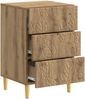 vidaXL Nachttisch Artisan-Eiche 43 x 39,5 x 66,5 cm Holzwerkstoff 895024 Bild 2