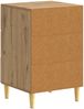 vidaXL Nachttisch Artisan-Eiche 43 x 39,5 x 66,5 cm Holzwerkstoff 895024 Bild 5
