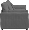 vidaXL Modulares Sofa mit Kissen Dunkelgrau 3321138 Bild 5