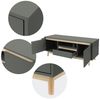 ML-DESIGN Lowboard Fernsehschrank TV-Kommode TV Board für Wohnzimmer Fernseher Möbel (1 St), TV-Schrank Minimalistisch bis 55 Zoll MDF / Kiefer Bild 3