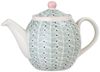 Bloomingville Kanne Bloomingville Maya Teekanne Grün 1,2 Liter Steingut, 1200 l, (Packung, 1 Teekanne) Bild 2