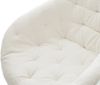 Freischwinger Gaio-Flex Bouclé Soft Beige Freischwinger flach Effektfinish Titan Bild 4