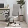 vidaXL Bürostuhl höhenverstellbar, Stoff hellgrau, 68 x 67 x 104 cm Bild 2
