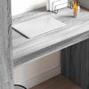 vidaXL Schreibtisch Graues Sonoma 113 x 54 x 120 cm Holzwerkstoff 869279 Bild 4