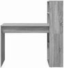 vidaXL Schreibtisch Graues Sonoma 113 x 54 x 120 cm Holzwerkstoff 869279 Bild 5