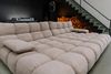 KAWOLA Big Sofa VIVIEN Feincord beige 85 x 178 x 296 cm Bild 5