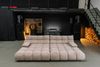 KAWOLA Big Sofa VIVIEN Feincord beige 85 x 178 x 296 cm Bild 4